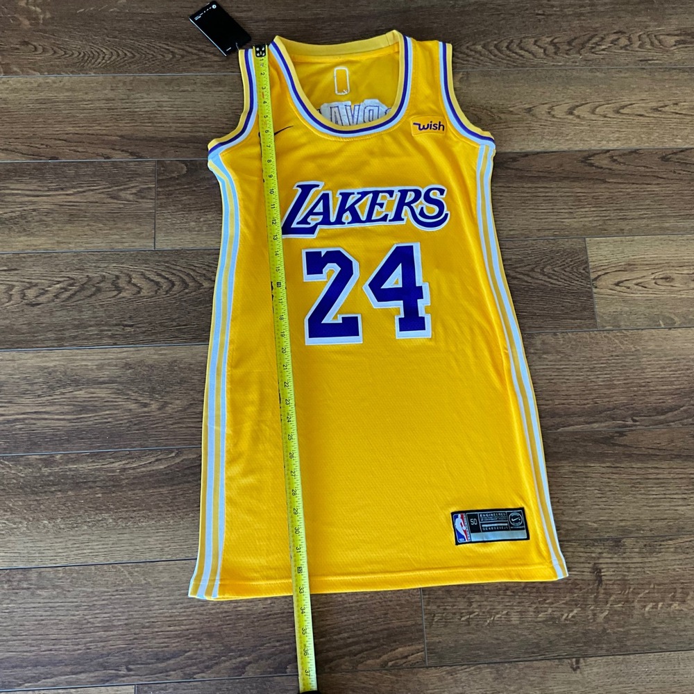 Nike Lakers Bryant Women's Jersey Dress #24 Wish Brand New With Tags Size Medium - Picture 11 of 13